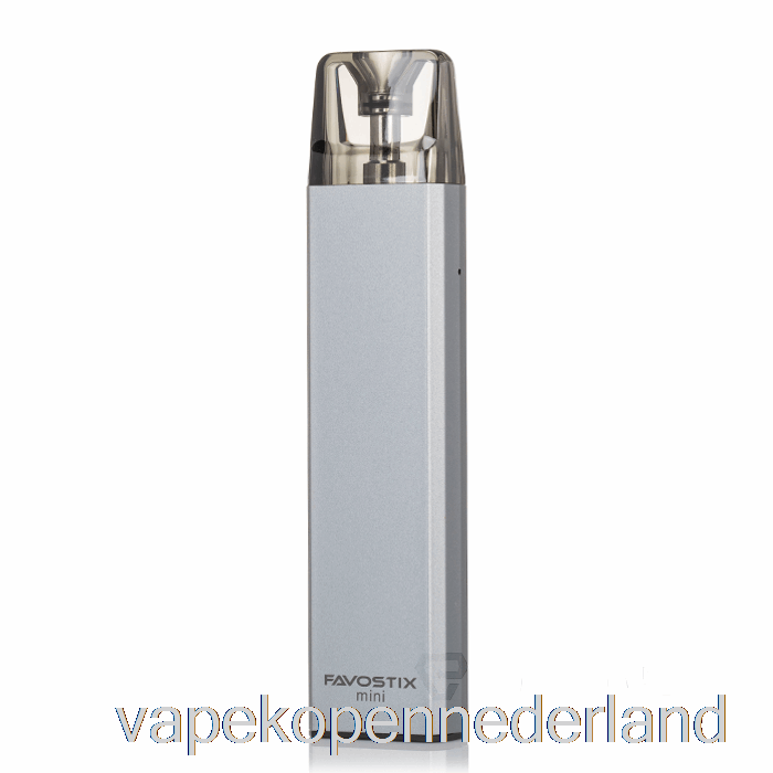 Elektronische Sigaret Vape Aspire Favostix Mini Starterkit Grijs